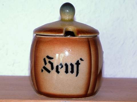 Karl Werner & Co Mustardjug