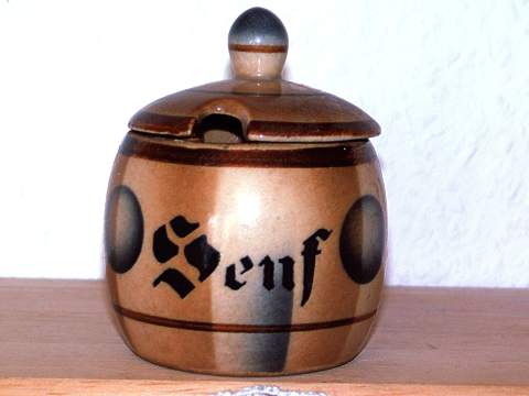 Karl Werner & Co Mustardjug